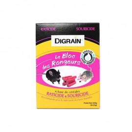 Raticide DIGRAIN (Bloc)