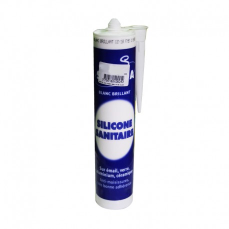 Mastic silicone sanitaire