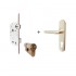 Ensemble garniture (serrure + plaque)