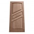 Porte Bois Rouge (Motifs DIAGONAUX)