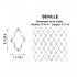 Grille GALVA (forme SEVILLE)