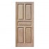 Porte Bois Rouge (5 panneaux)