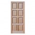 Porte COLONIAL CEDRO (8 panneaux)