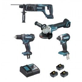 KIT 4 MACHINES 18V DLX4080TX1