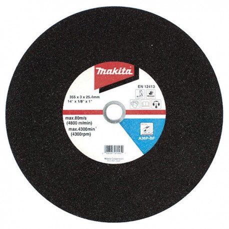 DISQUE A TRONCONNER METAL 355 MM