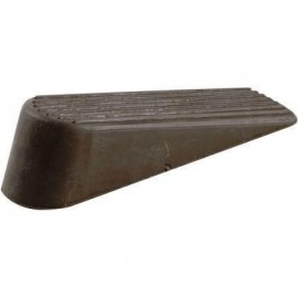 CALE-PORTE CAOUTCHOUC BRUN