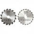 LOT DE 2 LAMES CARBURE BOIS 185MM
