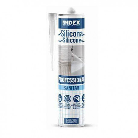 MASTIC SILICONE SANITAIRE PRO
