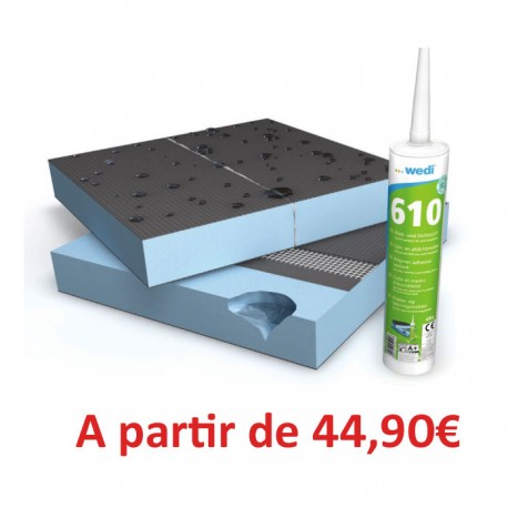 PANNEAU DE CONSTRUCTION WEDI