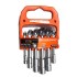 LOT DE 6 CLES A PIPE 6 ET 12 PANS