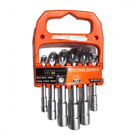 LOT DE 6 CLES A PIPE 6 ET 12 PANS