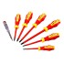 JEU DE 6 TOURNEVIS ISOLES + TESTEUR