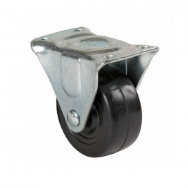 ROULETTE FIXE A PLATINE 50MM (35KG)
