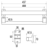 BARRE DROITE ARSIS 400MM