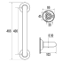 BARRE DROITE 400MM