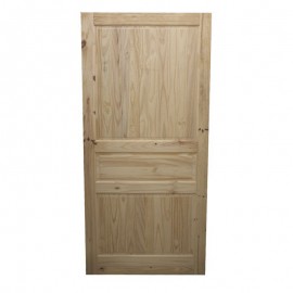 Porte PIN Colonial (3 panneaux)