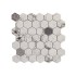 HEX XL FOSCO ARGENT