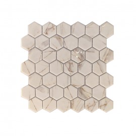 HEX XL CALACATTA GLD MATTE