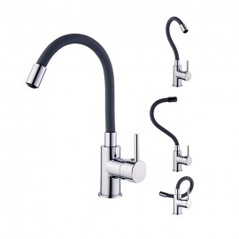 MITIGEUR LAVABO ILO GRIS A MEMOIRE DE FORME