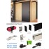 SYSTEME COULISSANT SAF BLACK
