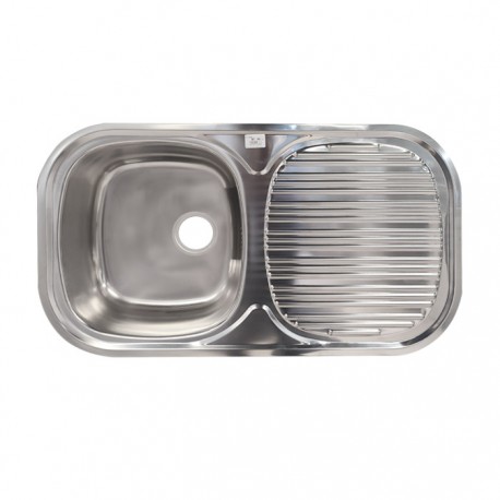EVIER INOX 1 BAC+EG