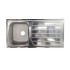 EVIER INOX 1 BAC+EG