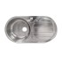 EVIER INOX 1 BAC ROND+EG