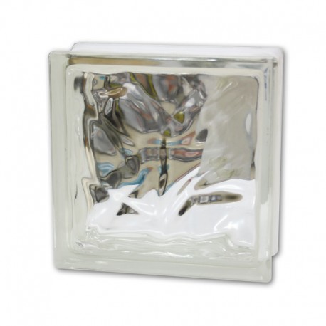 Brique de verre nuage