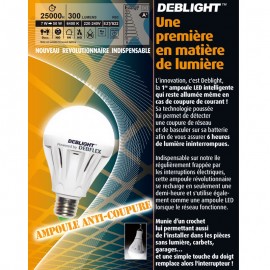 Ampoule anti-coupure E27