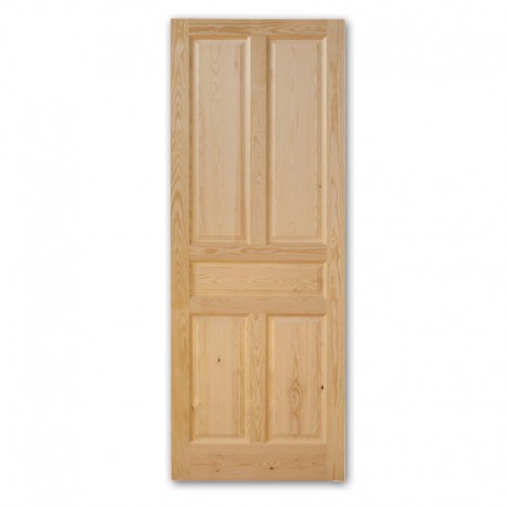 Porte en Pin 5 panneaux