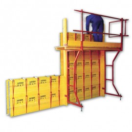 PANNEAU DE COFFRAGE TRICOLLE JAUNE 27 MM