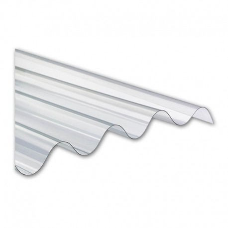 Tole polycarbonate ondulée