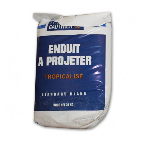 Enduit à projeter 25Kg Intèrieur