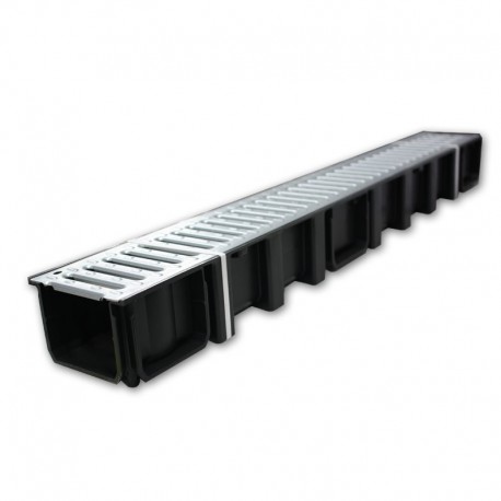 Caniveau avec grille