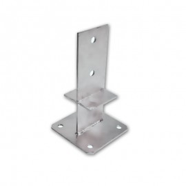 Pied de Poteau INOX