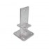 Pied de Poteau INOX