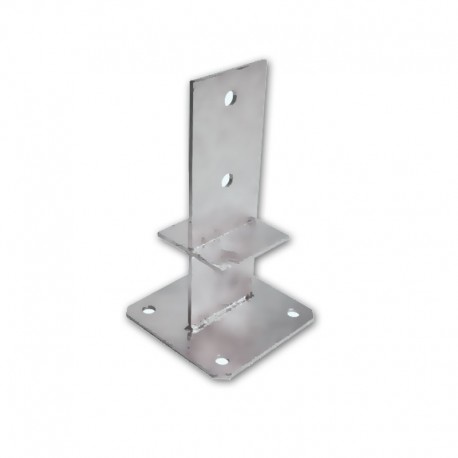 Pied de Poteau INOX